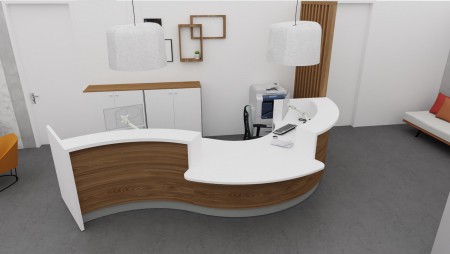 3D-Banque-accueil-sur-mesure-Cabinet-médical