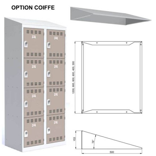 Vestiaires multicases