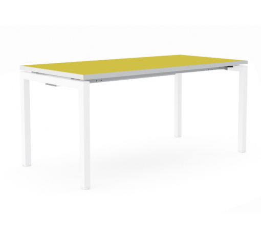 Photo de bureau gamme ATARA 180x100 cm plateau coloré