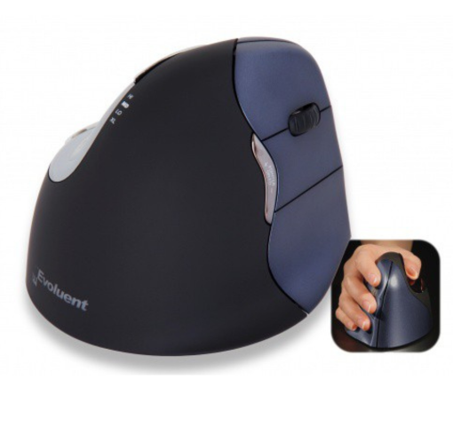 Photo souris ergonomique verticale pour droitier sans fil